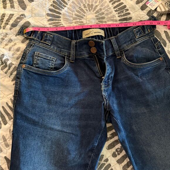 Love Trends Low Rise Carpenter Flare Jeans - Picture 3 of 5